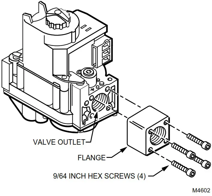 resideo VR8203 Direct Ignition Combination Gas - gas-tight seal