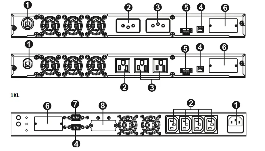 Lowell UPS9AC-1000 Uninterruptible Power Supply fig 1