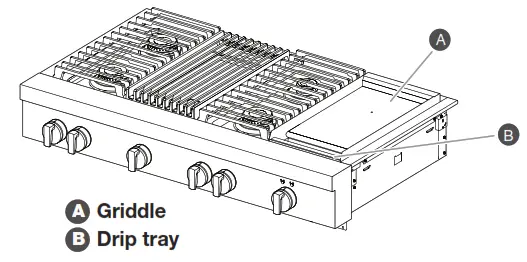 JENNAIR Commercial-Style Gas Cooktop - fig 12