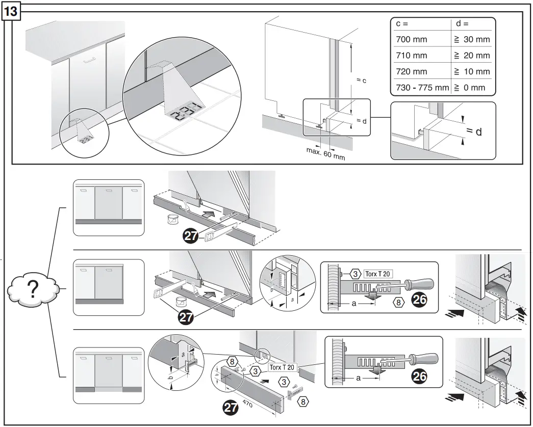 NEFF S257ECX21E Dishwasher - Fig 12