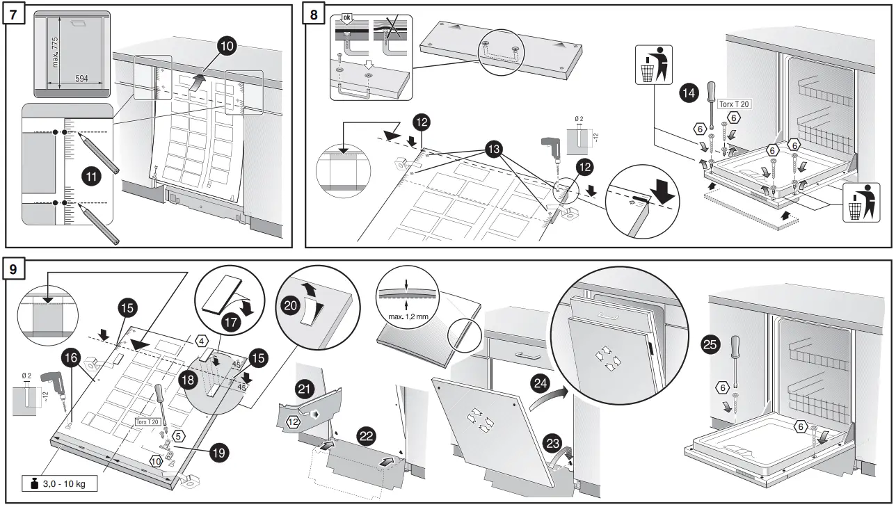 NEFF S257ECX21E Dishwasher - Fig 16