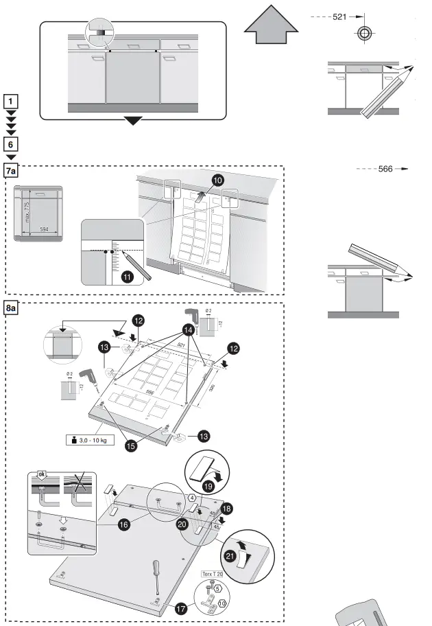 NEFF S257ECX21E Dishwasher - Fig 22