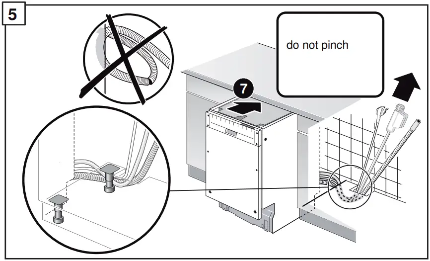 NEFF S257ECX21E Dishwasher - Fig 3