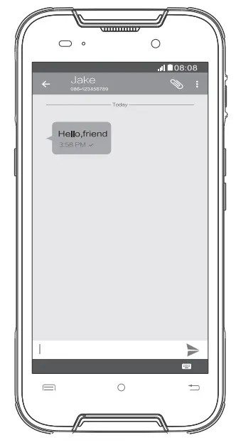 CUBOT Quest Lite Smartphone - Masseging