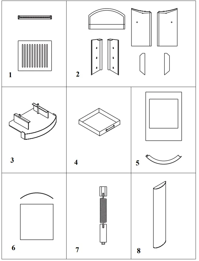 EDILKAMIN DELUXE Wood Burning Stoves - fig 9