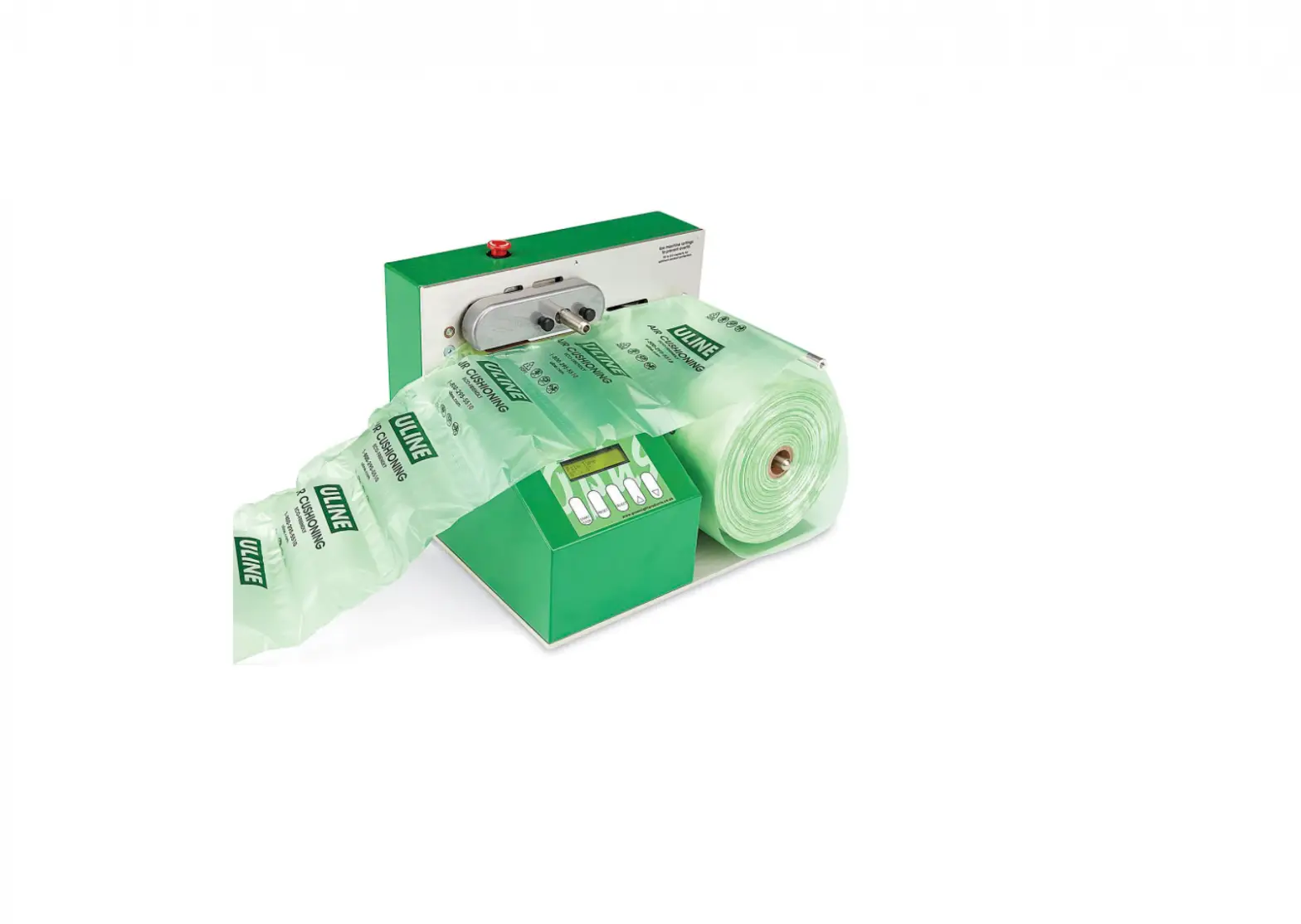 Uline H-3518 Green Air Pillow Machine Instruction Manual