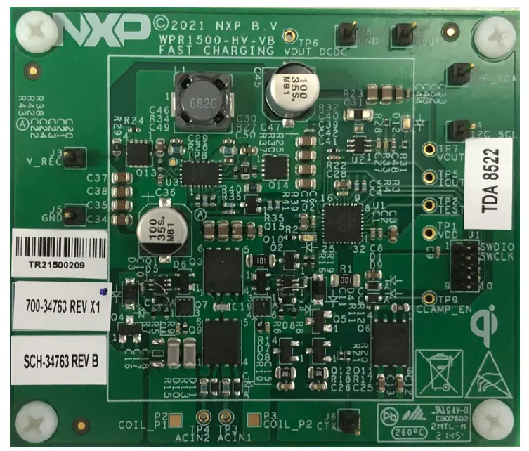 NXP WPR1500-HV Wireless Charging Receiver