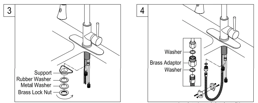 Kingston Brass LS8727DL Single Handle Pull Down Sprayer Kitchen Faucet in Polis - Fig 7