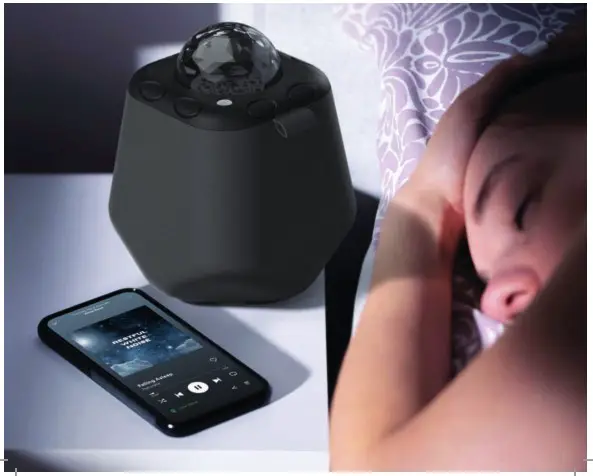 i box Astral Galaxy Projector with Wireless Speaker - cover