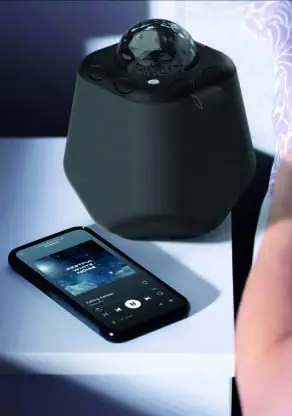 i box Astral Galaxy Projector with Wireless Speaker - profector 2