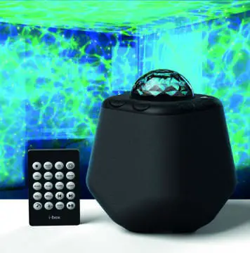 i box Astral Galaxy Projector with Wireless Speaker - profector 3