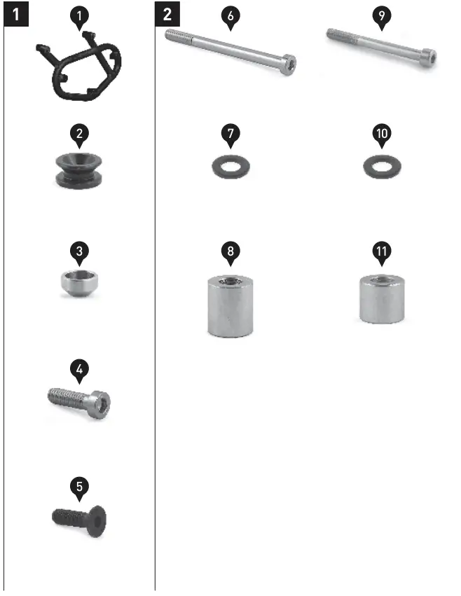 BC.HTA.41.983.20000 Legend Gear Side Bag System Parts