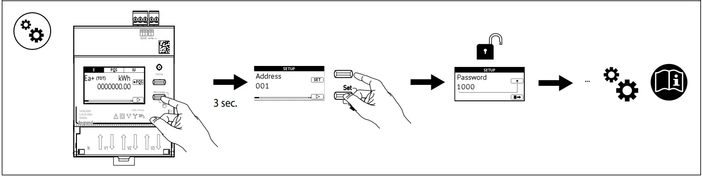 legrand LE11299BD Three-Phase Meter A05