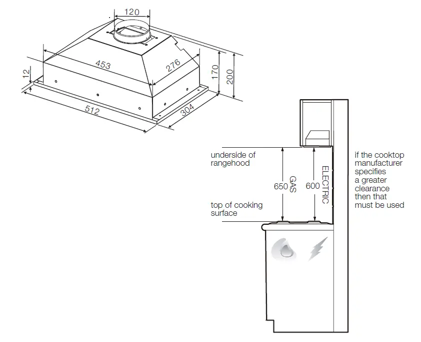 Westinghouse-WRI500SB-Integrated-Rangehood-FIG-1