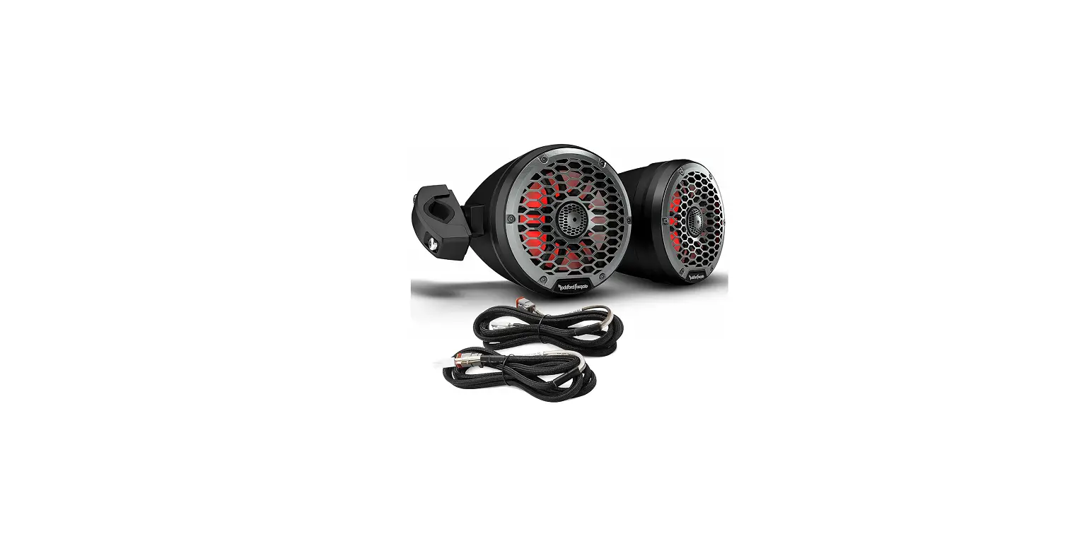 Rockford Fosgate M2wl-65mb 600w Marine Tower Speakers User Manual