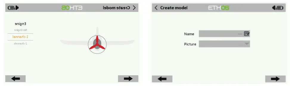 FrSky TANDEM X20 Transmitter - Create the model 1