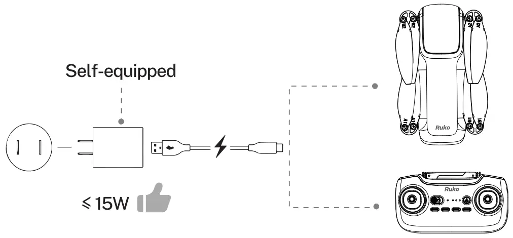 Ruko U11 Pro Drone with 4K Camera - 2