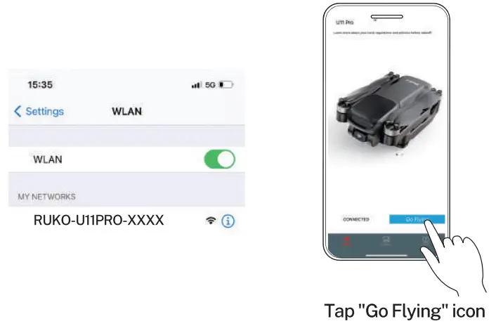 Ruko U11 Pro Drone with 4K Camera - 9