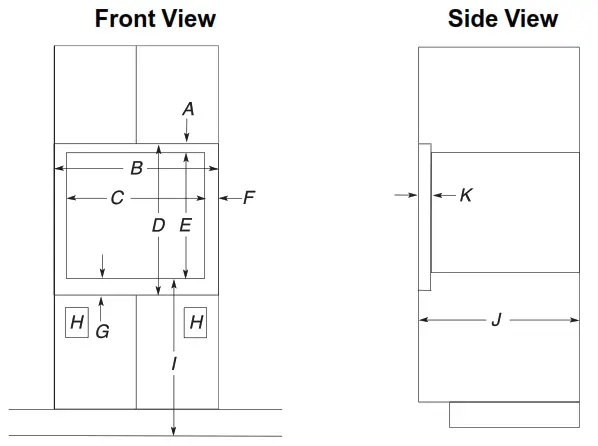KitchenAid KMBP100ESS Electric Built In Convection Microwave Oven - Flush Installation