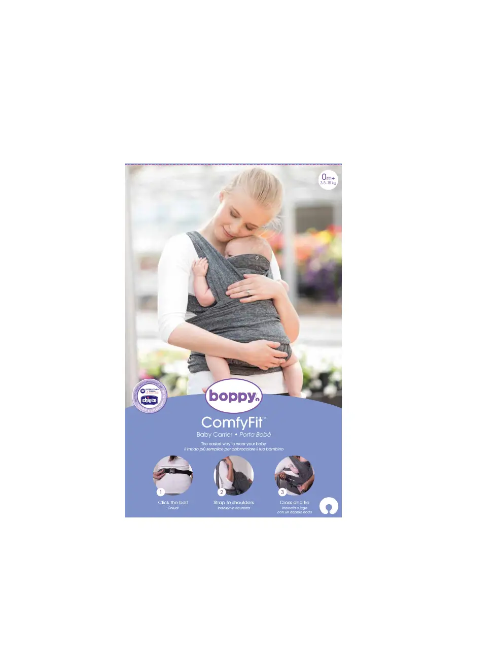 Chicco Baby Carrier Comfyfit Boppy User Manual