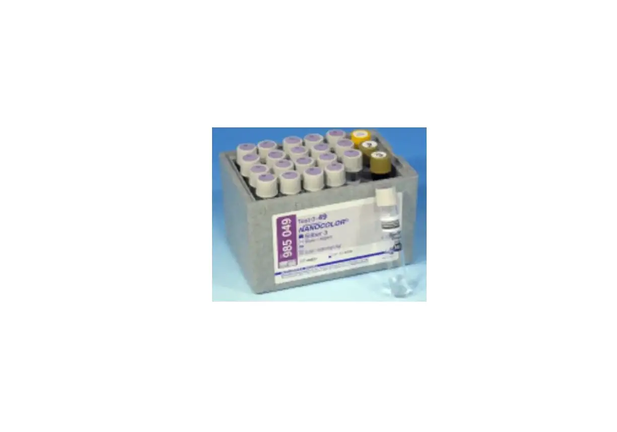 Macherey-nagel 985 049 Test 0-49 Nanocolor Silver 3 Instructions