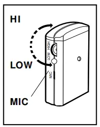 SENSITIVITY ADJUSTMENT