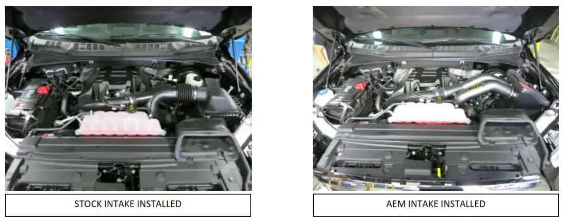 AEM Performance Air Intake Systems - Removal of stock system 12