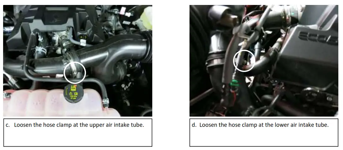 AEM Performance Air Intake Systems - Removal of stock system 2