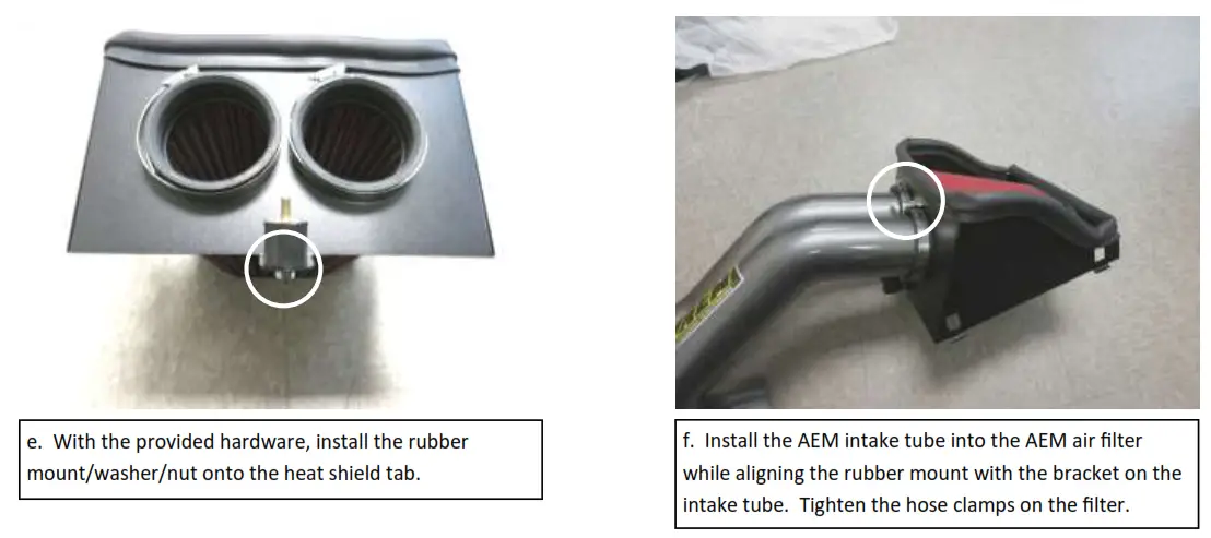 AEM Performance Air Intake Systems - Removal of stock system 7