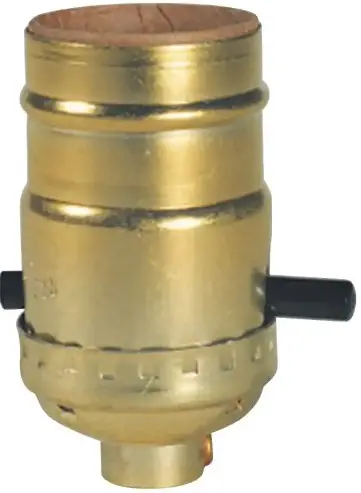 COMMERCIAL ELECTRIC 406 698 ON/OFF Push Through Socket