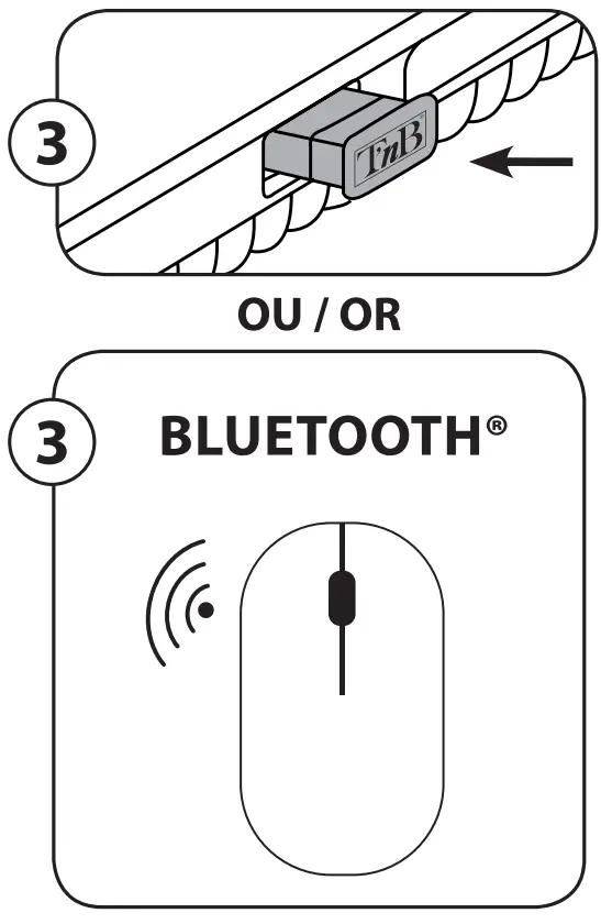 T-nB Souris 2.4GHz Bluetooth Mouse - fig 2