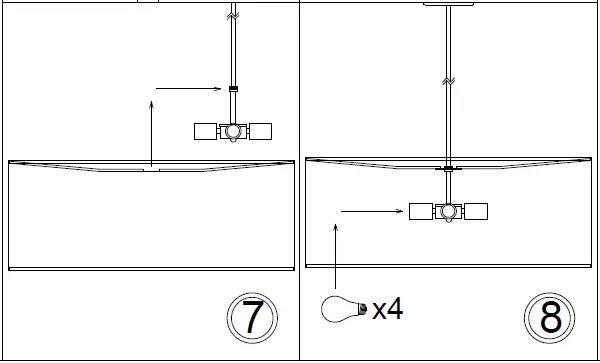 Dainolite-PHL-264P-Philis-4-Light-Beige-Transitional-Drum-Pendant-Light-FIG-6