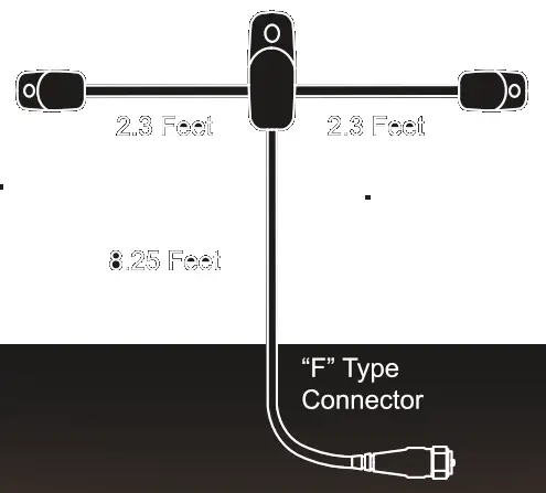C CRANE FM Reflect 2 FM Dipole Antenna