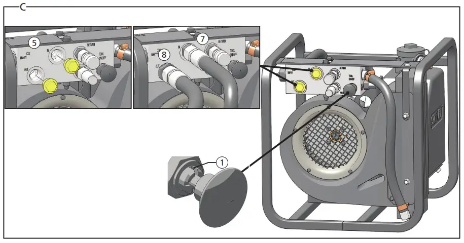STANLEY HV18 Hydraverter Power Unit - Product Overview 3
