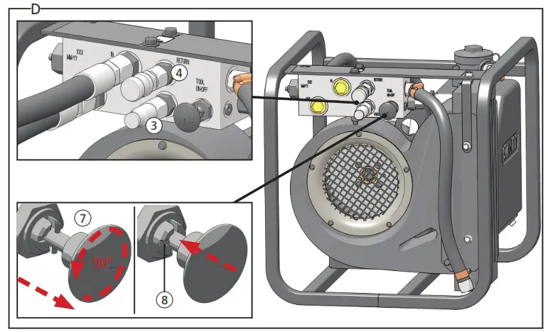 STANLEY HV18 Hydraverter Power Unit - Product Overview 4