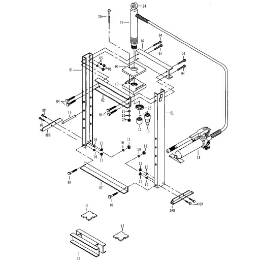 DAKE-10-Utility-Hydraulic-Press-Instruction-fig-10