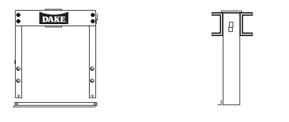 DAKE-10-Utility-Hydraulic-Press-Instruction-fig-2