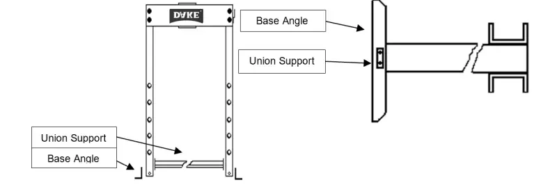DAKE-10-Utility-Hydraulic-Press-Instruction-fig-6
