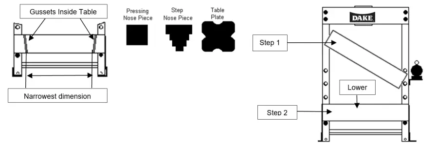 DAKE-10-Utility-Hydraulic-Press-Instruction-fig-8