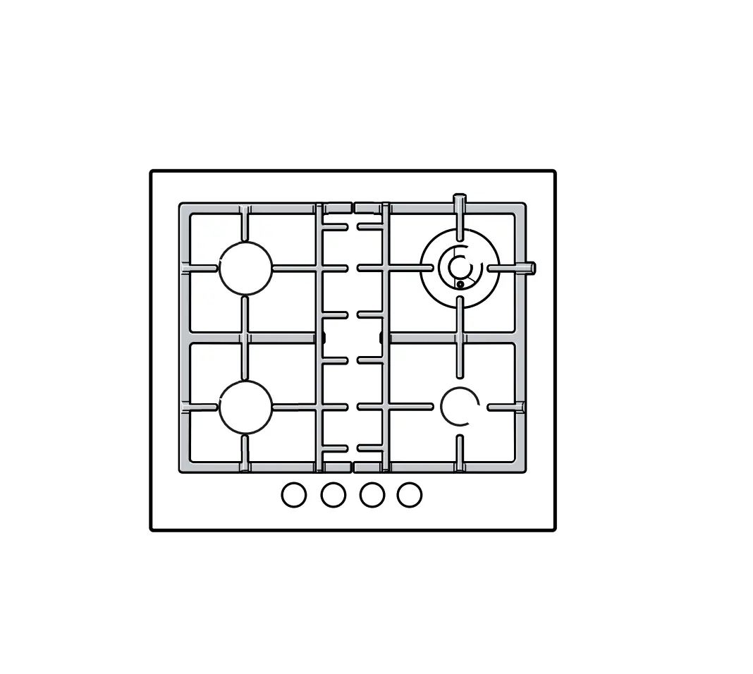 Bosch Tcg1100 Built-in Gas Hob User Manual Bosch Tcg1100 Built-in Gas Hob User Manual