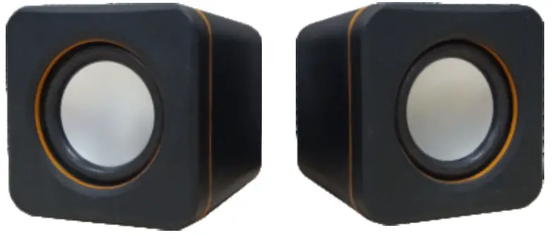 anko 42990956 Small Desktop PC Speakers - logo