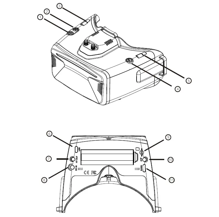 SKY ZONE-Cobra-X-V2-Extended-Range-Set-Fpv-Goggles-fig- (1)