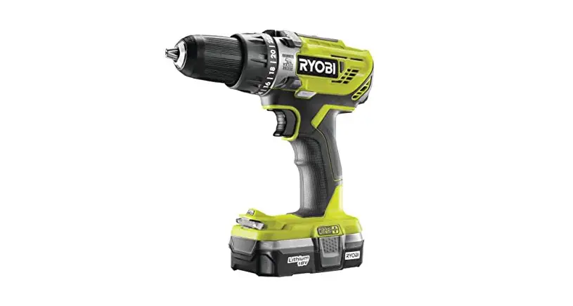 Ryobi R18pd3 Cordless Combi Drill Starter Kit Instructions