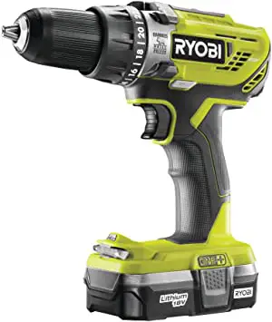RYOBI R18PD3 Cordless Combi Drill Starter Kit