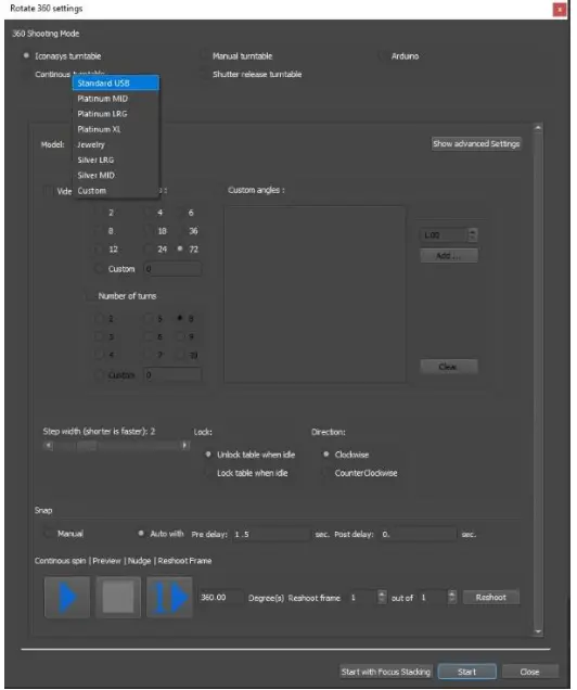 iconasys 360 Turntable with Shutter Stream 360 Video Software - Figure 1