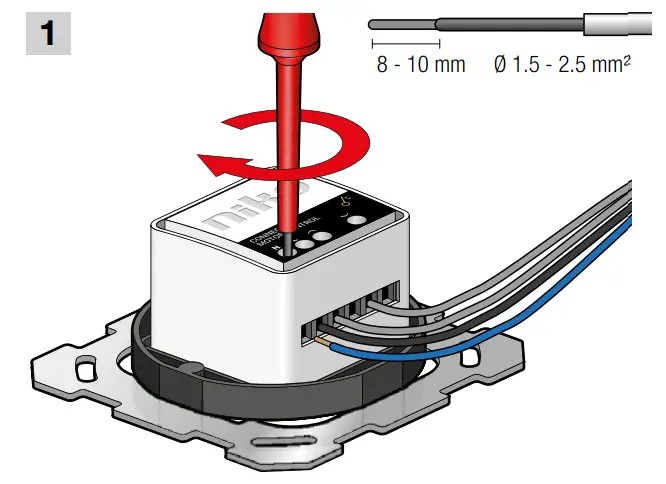 niko 101-72311-41 Zigbee Connected Motor Control - Figure 4