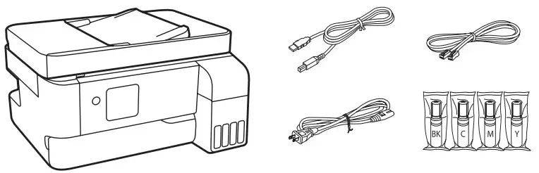 EPSON L5590 Inkjet Printers - Unpack