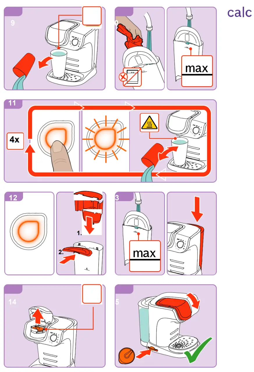 BOSCH Tassimo TAS6515 Hot Drinks Machine - Fig 12