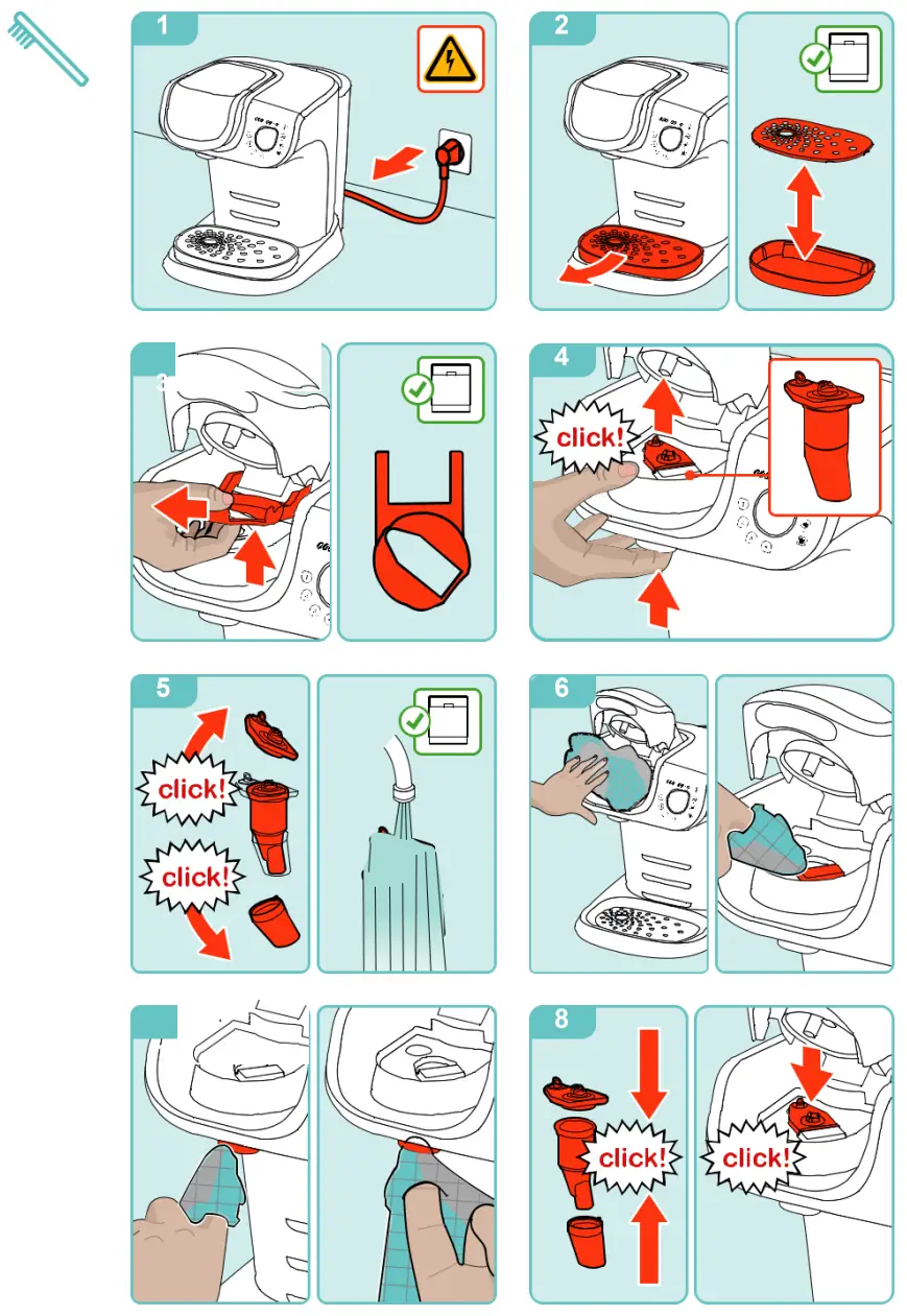 BOSCH Tassimo TAS6515 Hot Drinks Machine - Fig 13