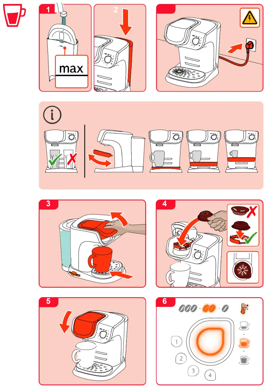 BOSCH Tassimo TAS6515 Hot Drinks Machine - Fig 6